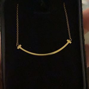 Tiffany authentic smile necklace small